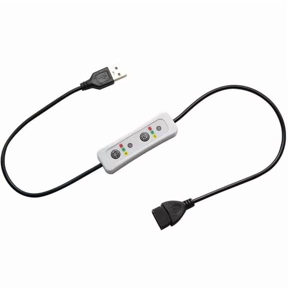 Universal 5V USB Extension Remote Control 3-Speed Timing Switch Power Cable for USB Ceiling Fan USB LED Light Lamp,1 x USB Extension Cable,White & Black