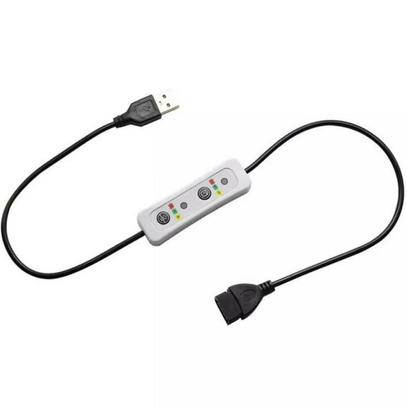 Universal 5V USB Extension Remote Control 3-Speed Timing Switch Power Cable for USB Ceiling Fan USB LED Light Lamp