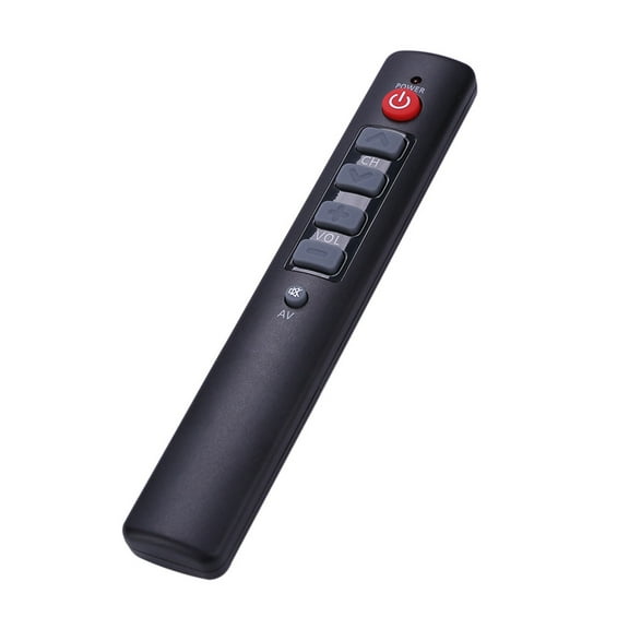 Universal 6 Key Pure Learning Remote ControlCopy Infrared IR Remote Controller with 6 Big Buttons for Smart TV BOX STB DVD DVB VCR HIFI Amplifier