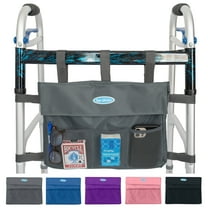 Universal 6-Pocket Walker Bag/Tote/Pouch (Gray)