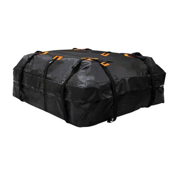 Universal 600D Waterproof Car Roof Cargo Carrier - 20 Cubic Feet Storage Cube Bag for All Cars with or Without Rack
