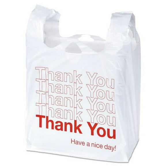 Universal 63037 Plastic "Thank You" Bags