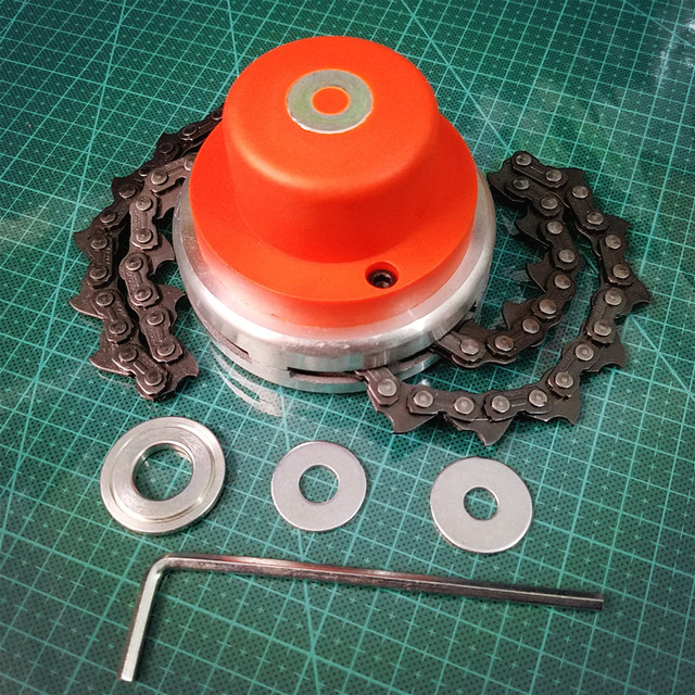 Universal 65Mn Lawn Mower Chain Grass Trimmer Head Chain Brushcutter