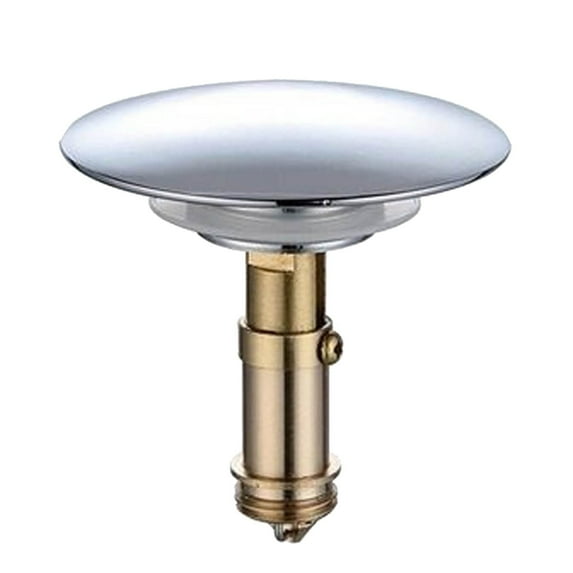 Universal 66mm Push Bath Plug with 28mm Bouncing Core Metal Stopper for Drains