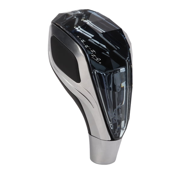 Universal 7 Color LED Crystal Gear Shift Knob, Touch Activated Gear Stick Lever Head for M8 M10 M12 Shifters, Premium Acrylic Automotive Interior Accessory