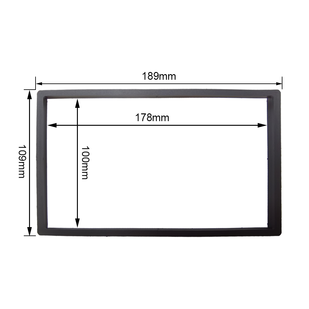 Universal 7 Inch 2Din Stereo Car Audio Frame Auto Radio Android Player ...