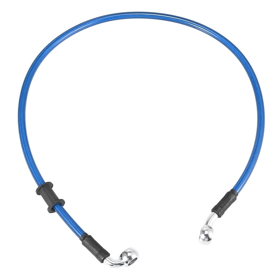 Universal 70cm 27.56" Brake Clutch Oil Hose Line Pipe Blue for Motorcycle