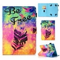 thumbnail image 1 of Universal 8 inch Tablet Case Flip Painted Leather Folio Stand Cover For iPad mini / Samsung Tab 8inch / Amazon Fire HD 8", 1 of 9