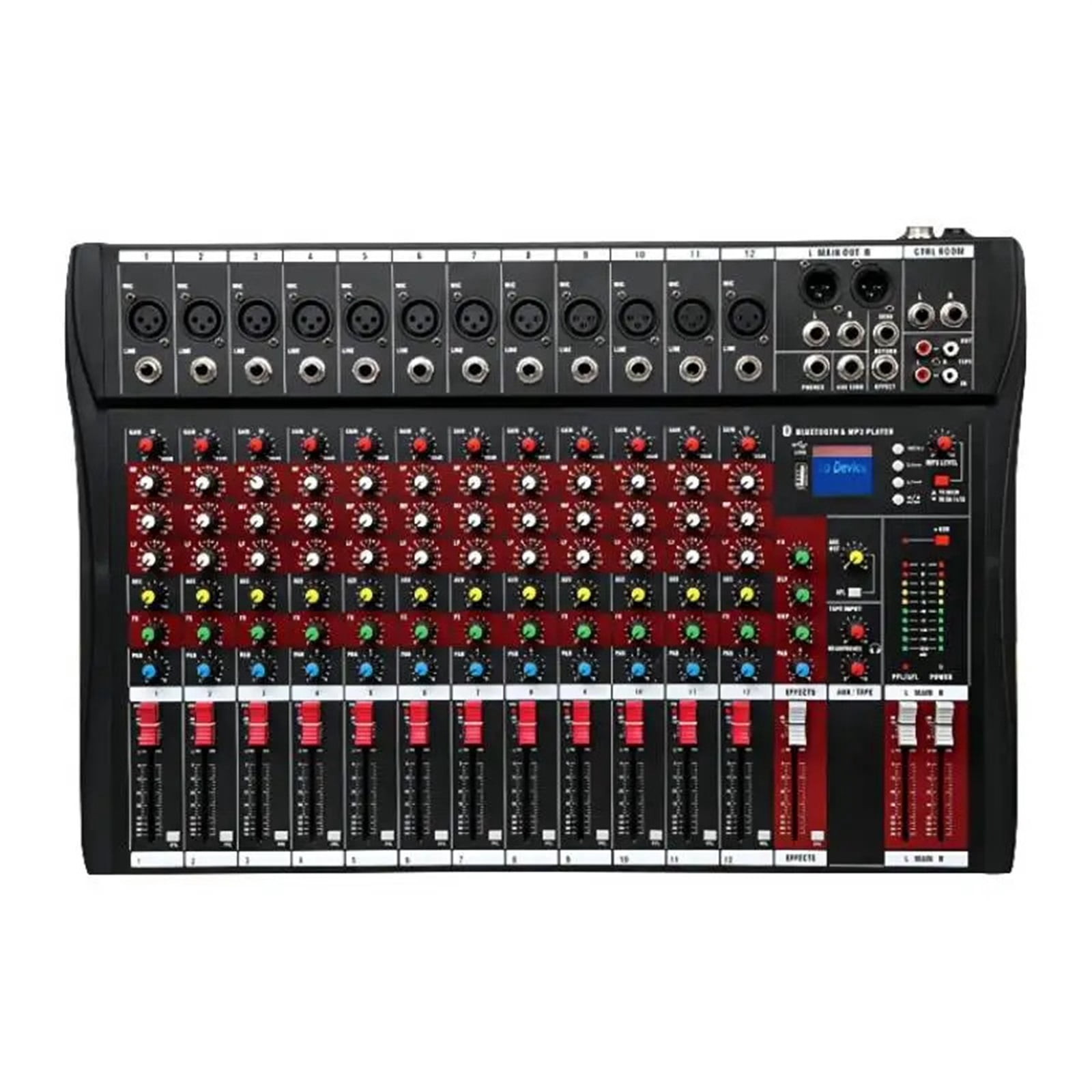 Universal 8Channel Professional Au-dio Mixer Computer Stage Recording USB Sound Card DJ Model CT-60 CT-80 CT-120 CT-160 ,Precision Control