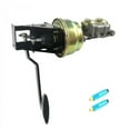 thumbnail image 1 of Universal 90 deg Firewall 7 in. Dual Brake Pedal Kit Disc & Disc Large Oval Chrome Pad, 1 of 1