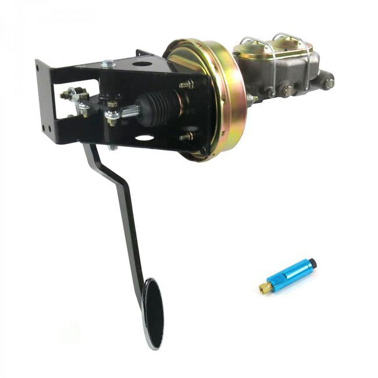Universal 90 deg Firewall 8 in. Single Brake Pedal Kit Disc & Disc ...
