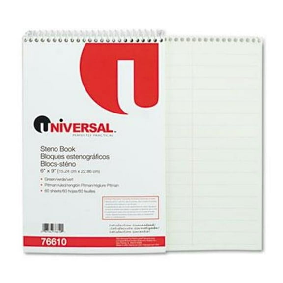 Universal 90220 Steno Books 6in. x 9in.