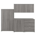 thumbnail image 1 of Universal 92W 5 Piece Modular Storage Set in Platinum Gray - Engineered Wood, 1 of 7