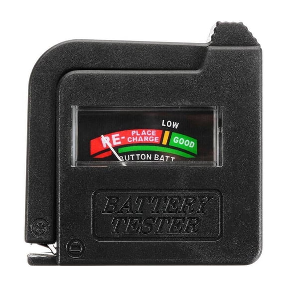 Universal AA/AAA/C/D/18650/9V/1.5V Button Cell Battery Tester Checker K1I5