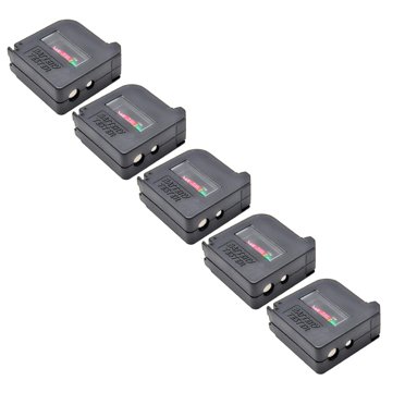 BT860 Battery Voltage Tester - Check AA, C, D, 9V & Button Cell Batteries With Capacity Display