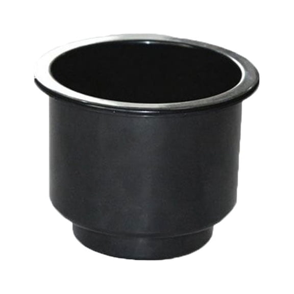 Universal ABS Cup Holder Insert - 85mm Deep Replacement Drink Bottle Rack, Cylindrical Beverage Holder for Sofa, RV, Marine Boat, and Truck