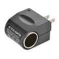 thumbnail image 1 of Universal AC to DC Car Cigarette Lighter Socket Adapter (US Plug), 1 of 4