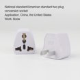 Universal AU EU To US UK Power Plug Adapter US Brazil Travel Adapter