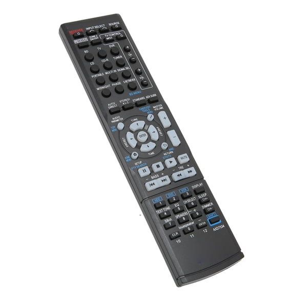 Universal AV System Receiver Remote Control Replacement for AXD7534 VSX-517-S VSX-817-K, Wireless Controller for AV Home Theater Receiver Systems, 8.3 x 2.0 inches / 21.0 x 5.0 cm