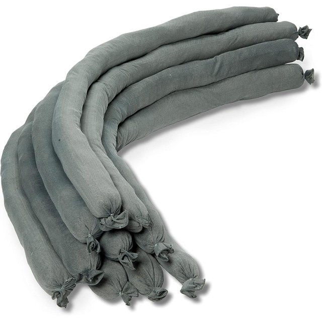 Universal Absorbent Snake for Oil and Water 3” x 48” Absorbing up