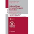 thumbnail image 1 of Universal Access in Human-Computer Interaction: Design and Development Methods for Universal Access: 8th International C, (Paperback), 1 of 1