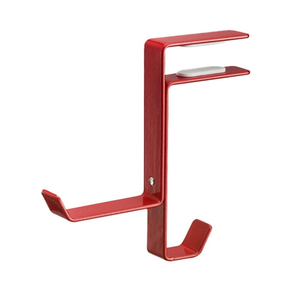 Universal Accessories Dual Hook Space Saving Under Desk Adjustable Clamp Sturdy Hanger Home Office Headphone Stand Anti Scratch