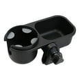 thumbnail image 1 of Universal Accessory Cup Holder for Baby Strollers New Baby Stroller Cup Holder 2-in-1 Stroller Water Cup Snack Storage Rack (black), 1 of 7