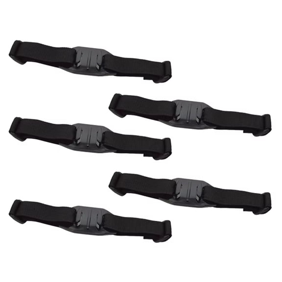 Universal Action Camera Helmet Mount Strap With Quick Release Adjustable Length For Cycling Skiing And Sports Activity