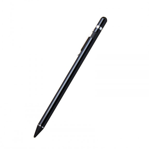 Universal Active Capacitive Stylus Pen with Palm Rejection, Metal Body Smart Touch Screen Drawing Pencil Compatible with iOS Android iPad Smartphone & Graphic Tablets,black