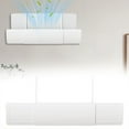 thumbnail image 1 of Universal Adjustable Air Conditioner Wind Deflector Vent Cover Directs Airflow Panel for Home Comfort, 1 of 5