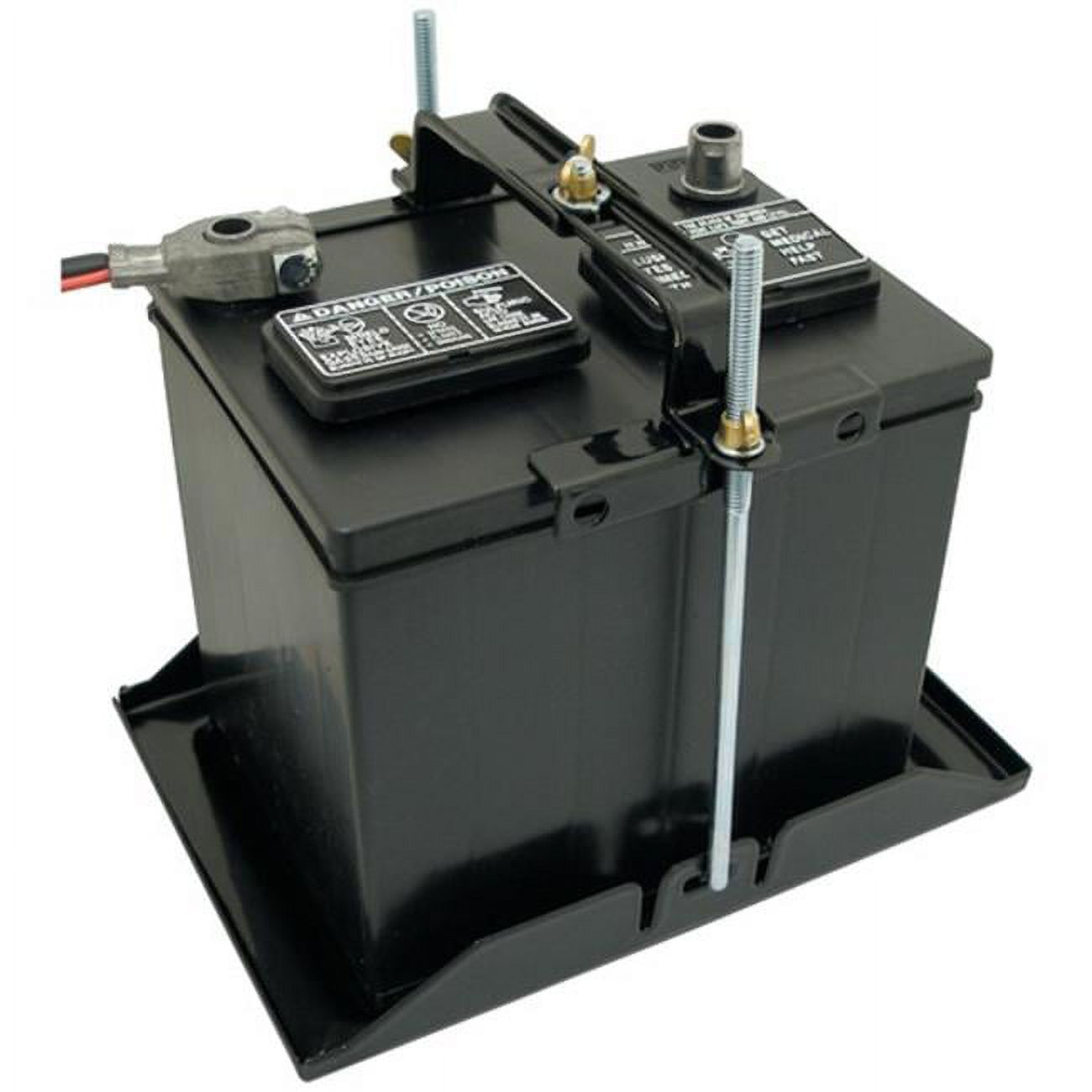 Universal Adjustable Battery HoldDown
