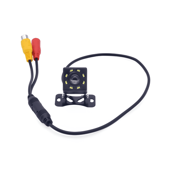 Universal Adjustable Bracket Backup Camera | 170 Wide Angle,8LED Night Vision,IP68 Waterproof,HD CVBS Signal,12V Universal