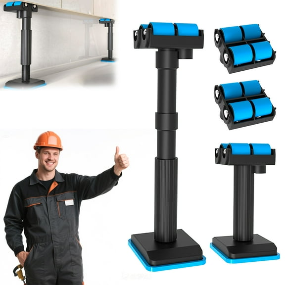 Universal Adjustable Cabinet Support Bracket Nylon Height-Adjustable Mount for Undermount Sinks, Vanities & Wall Cabinets