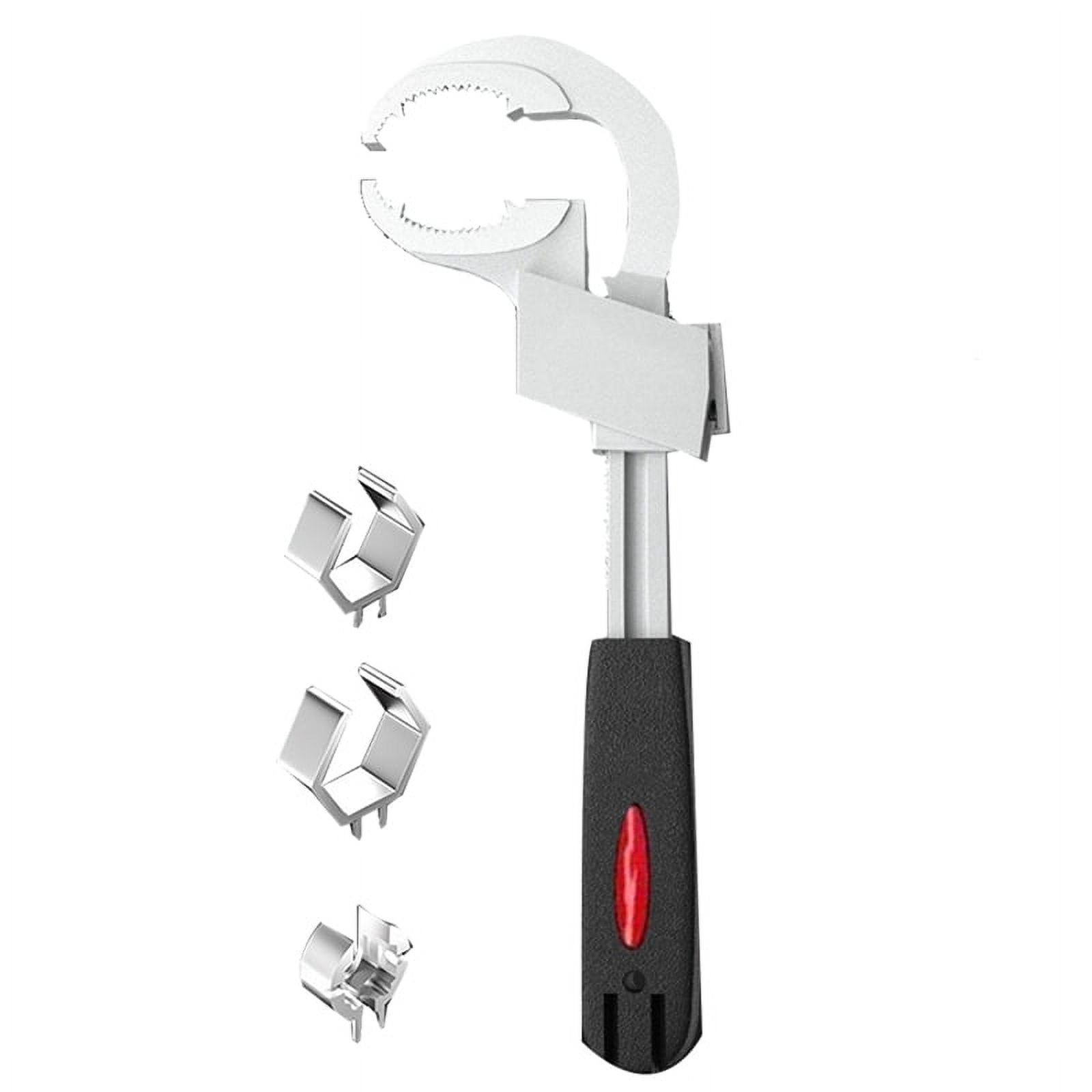 Universal Adjustable Double Ended Wrench - Multifunctional Adjustable Wrench for Plumbing Repair