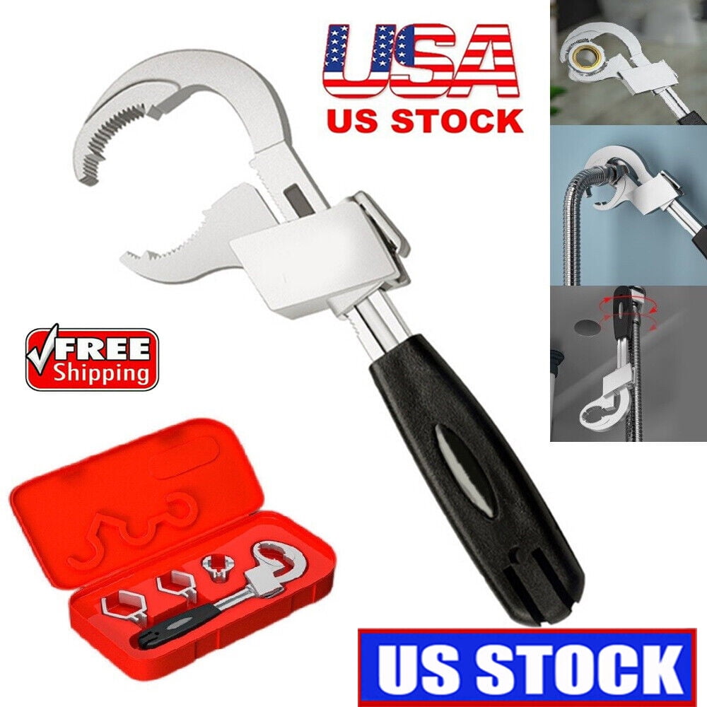 Universal Adjustable Doubleended Wrench Multifunctional Adjustable