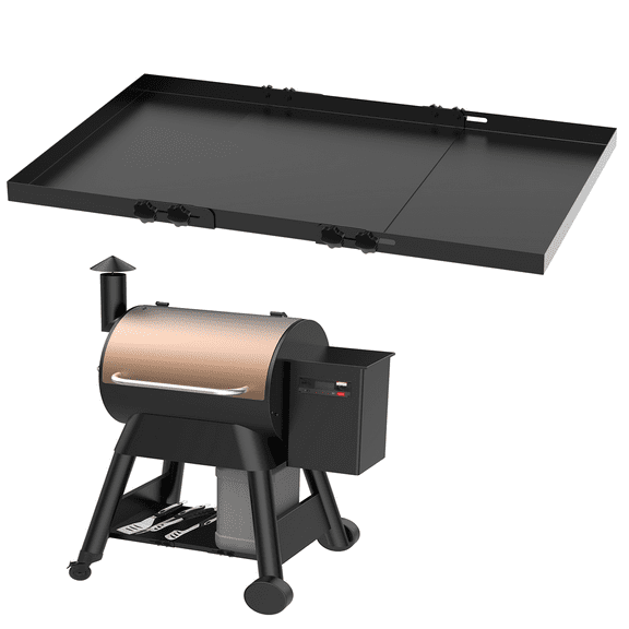 Universal Adjustable Grill Storage Shelf for Traeger Pro Series 780 and Ironwood 885 Pellet Grill, Grill Accessories for Traeger Pellet Grill to Provide More Storage Space