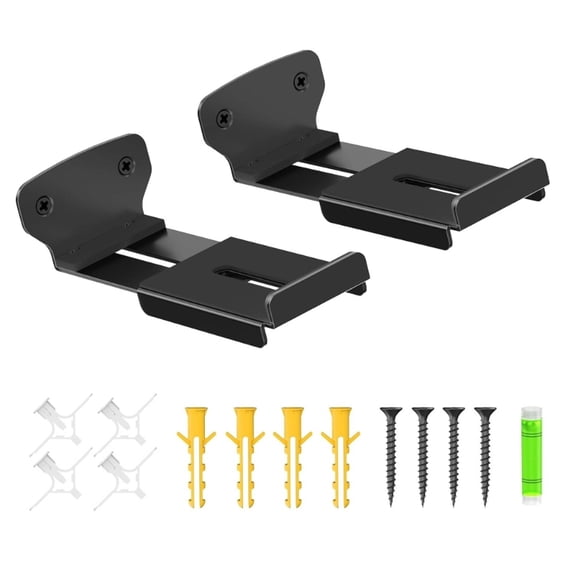 Universal Adjustable Metal Slide Rail For Home Theater Speaker System ...