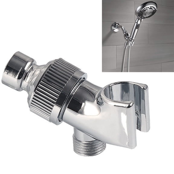Universal Adjustable Mounted Shower Head Holder Bracket Arm for Modern Bathroom Organization