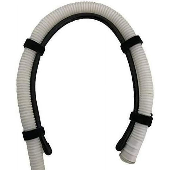 Universal Adjustable Shape Drain Hose Guide Assembly Fits All Drain Hose, Flexible Laundry Tub Washing Machine Discharge Hose Clip Hose Holder - You can Mold it to fit Your Needs.