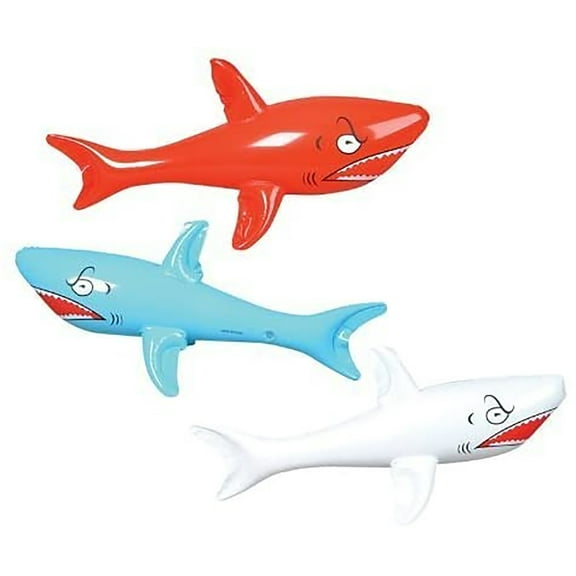Universal Affect, 3 Jumbo - 46" Inflatable SHARKS