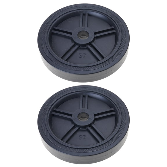Universal Air Compressor Wheel 2Pack Durability Quiet Rollers 20mm Mount Hole Heavy Duty Casters Mobility Accessories