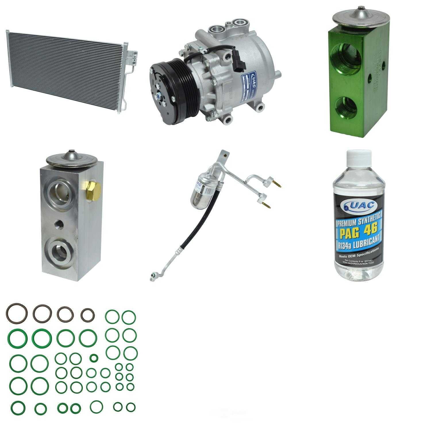 UAC KT 3962B Compressor-condenser Replacement Kit