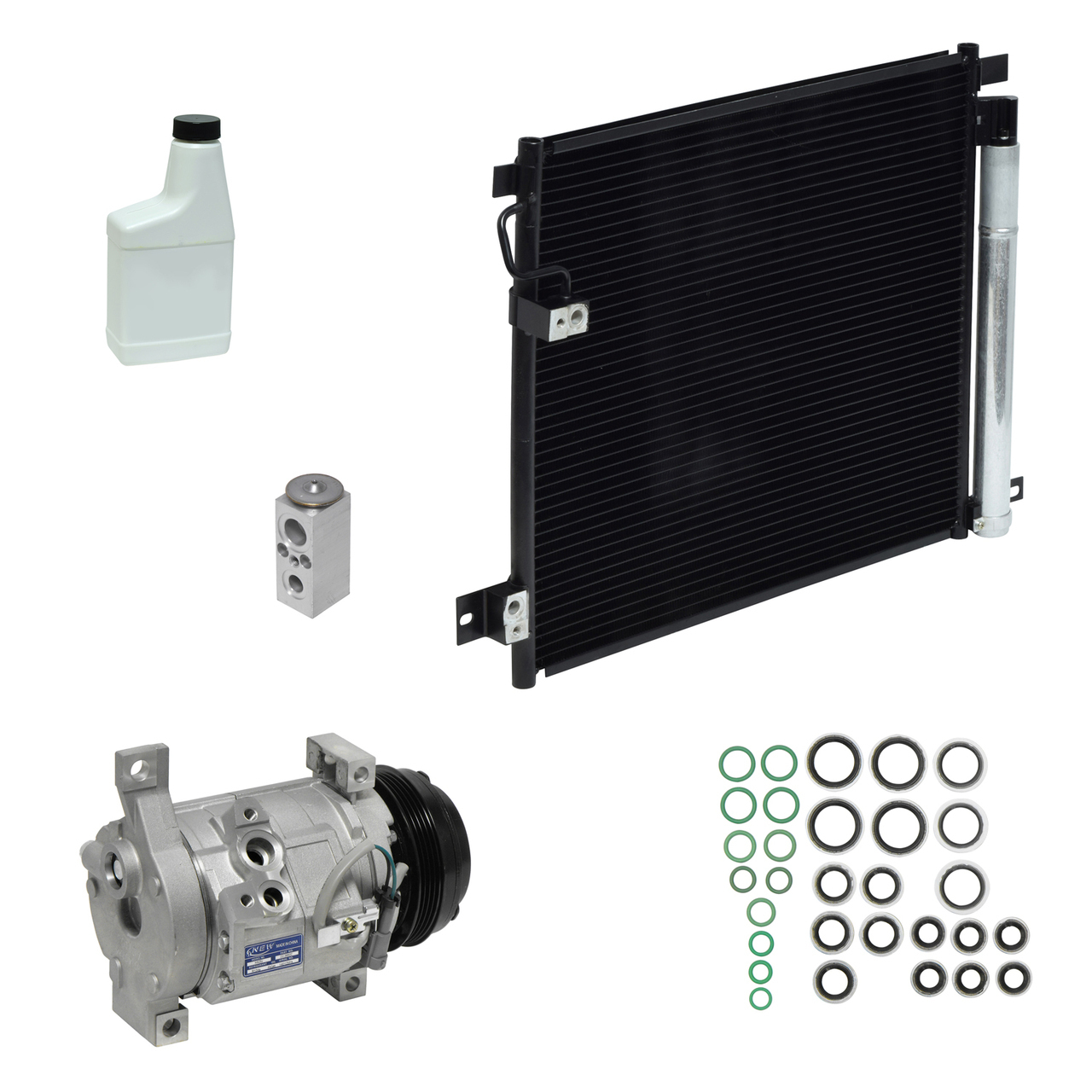 Universal Air Conditioner KT5232A A/C Compressor and Component Kit ...