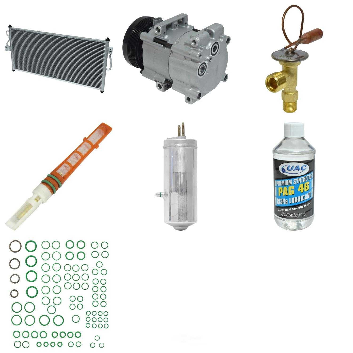 UAC KT 1636A Compressor-condenser Replacement Kit