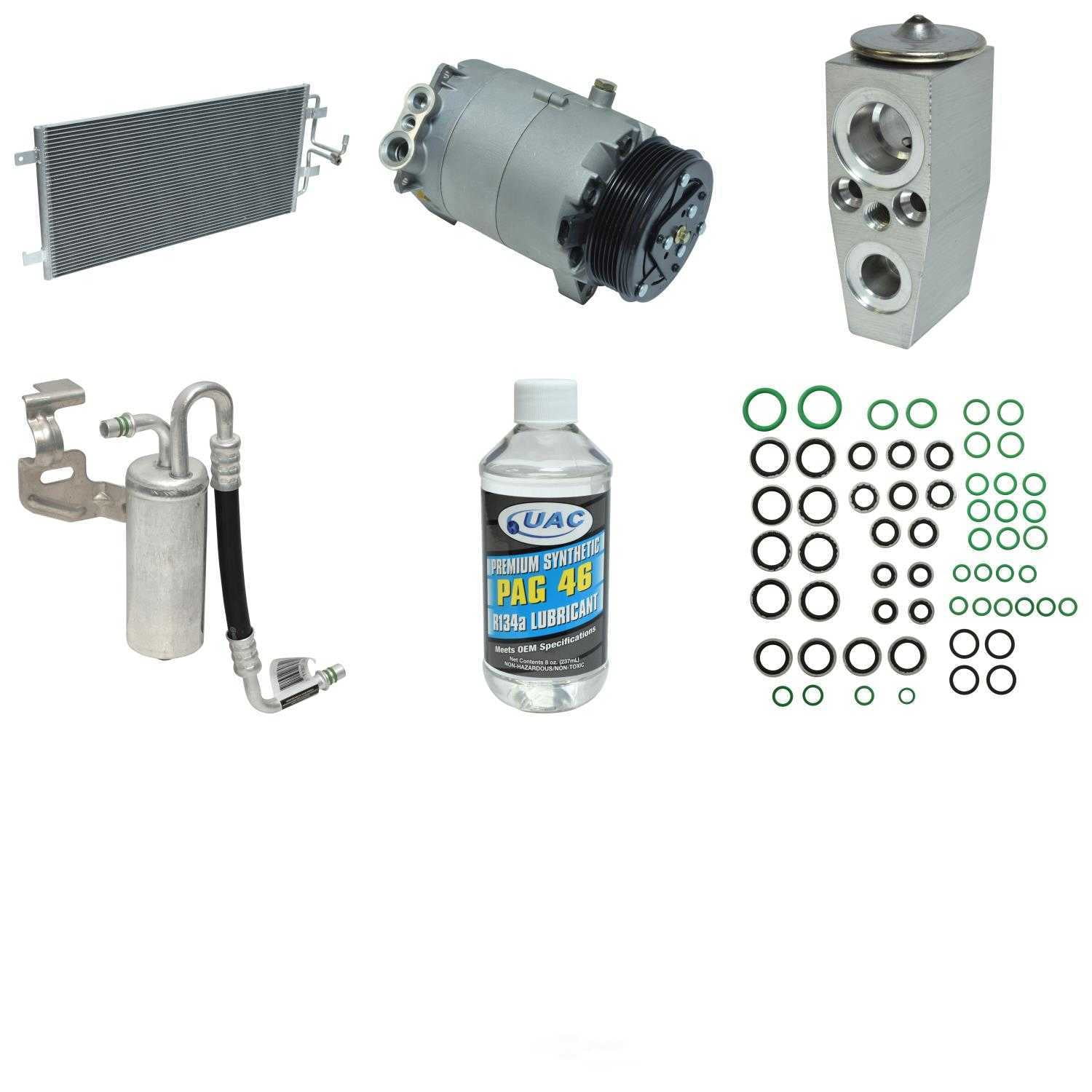 UAC KT 3800A Compressor-condenser Replacement Kit