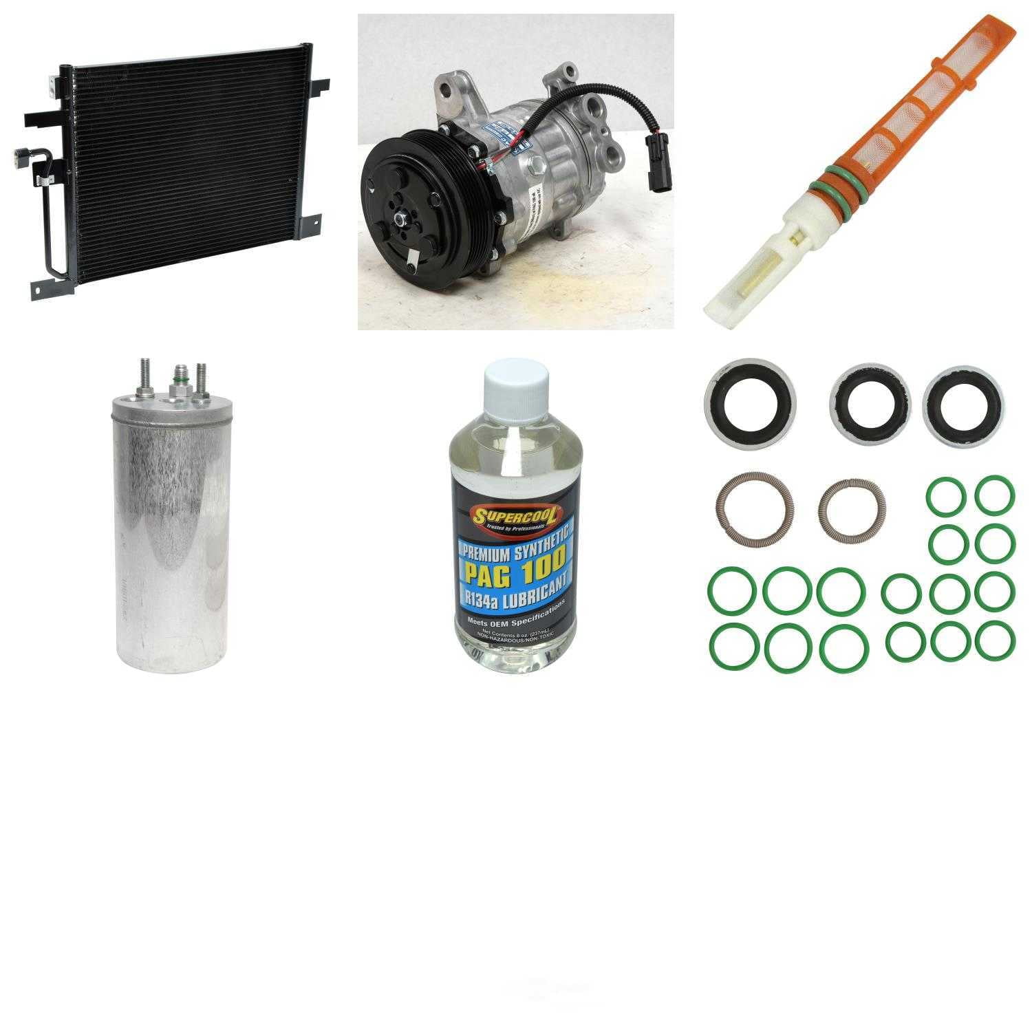 UAC KT 4400A Compressor-condenser Replacement Kit