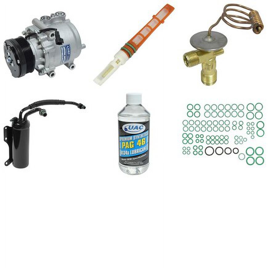 Ac Compressor Kit Universal Air Conditioner (Uac) KT5608 A/C Compressor Kit Compressor ...