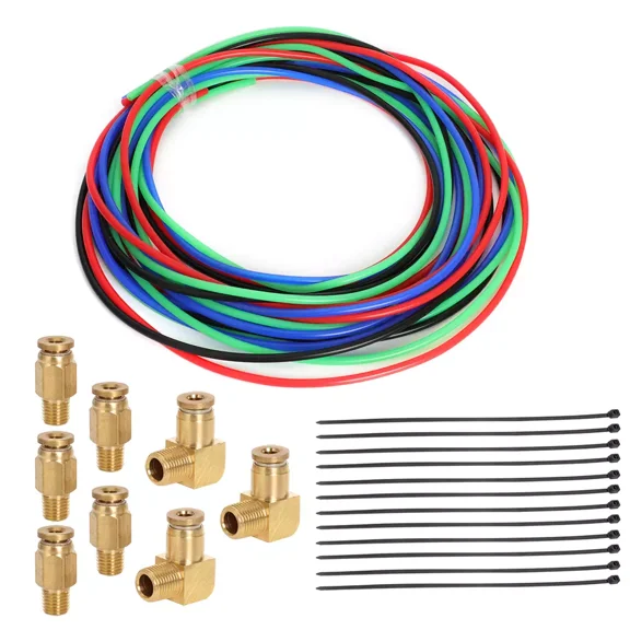 Universal Air Line Kit with Shift Knob, Compatible with 13/15/18 Speed Transmissions, Durable and Easy-to-Install