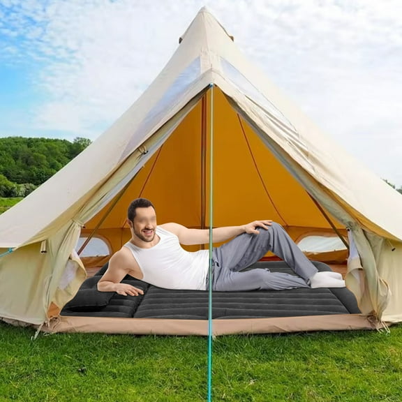 Universal Air Mattress, 68.5x49.6in Inflatable Car Bed with Pump, 551LB Capacity For SUV/Truck/Van