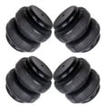 thumbnail image 1 of Universal Air Suspension Helper Spring Bags 4 Pack 1/2 Inch NPT Double Bellow Air Spring Kit for Pickup Truck Load Support Towing Leveling Rear Front Axle Lift Assist for Ford RAM Chevy GMC, 1 of 6